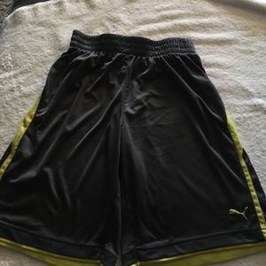 Boys Puma Gym Shorts